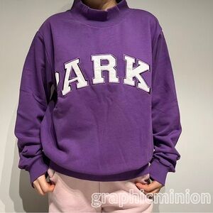 PARKE Women's Purple Sweatshirt